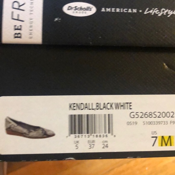 Dr Scholl’s snake print flats - Picture 4 of 4